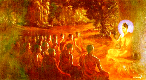 Buda e seus discpulos